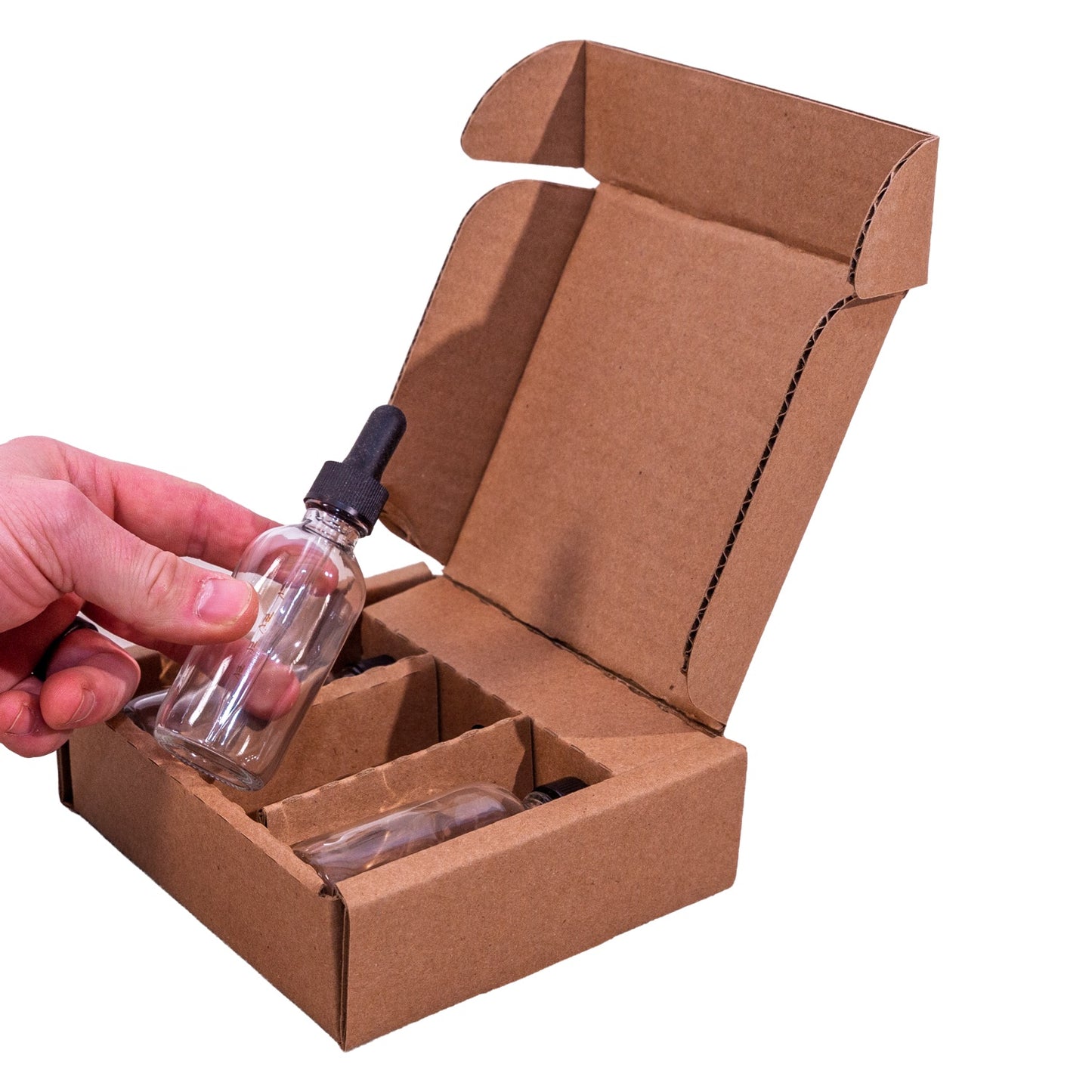 2oz Boston Round Bottle 3-Pack Pod