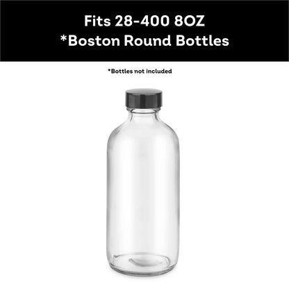 8oz Boston Round Bottle 5-Pack Pod