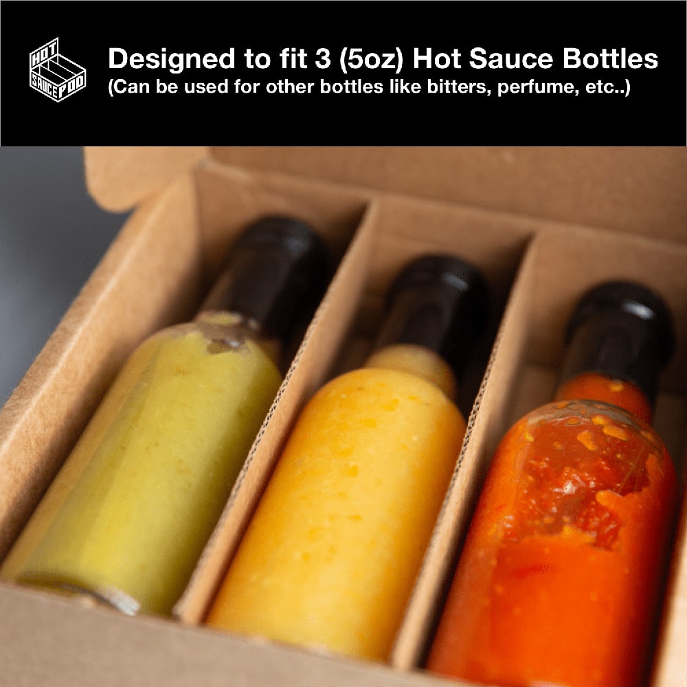 Hot Sauce Pod - 3 Bottle